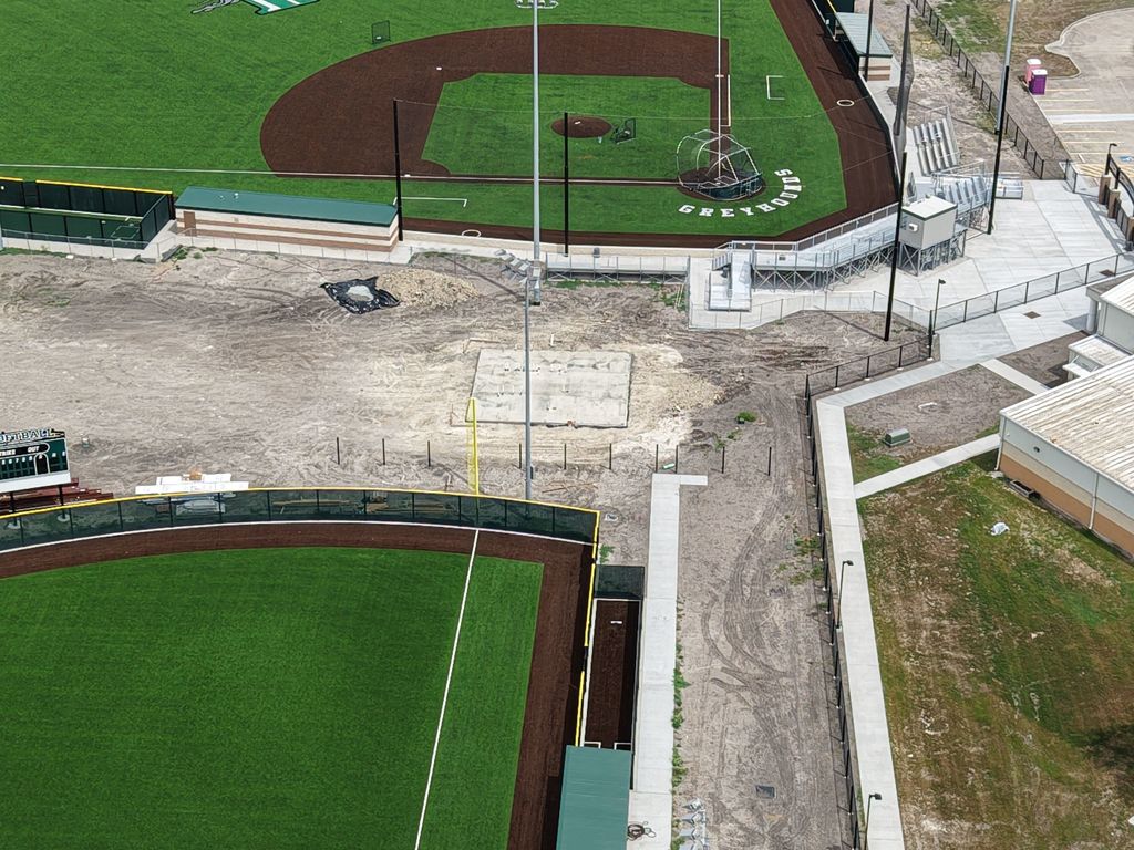 Concession Stand Foundation Pour