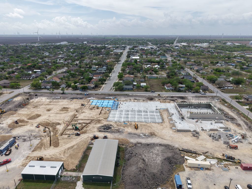 Area 4D concrete pour