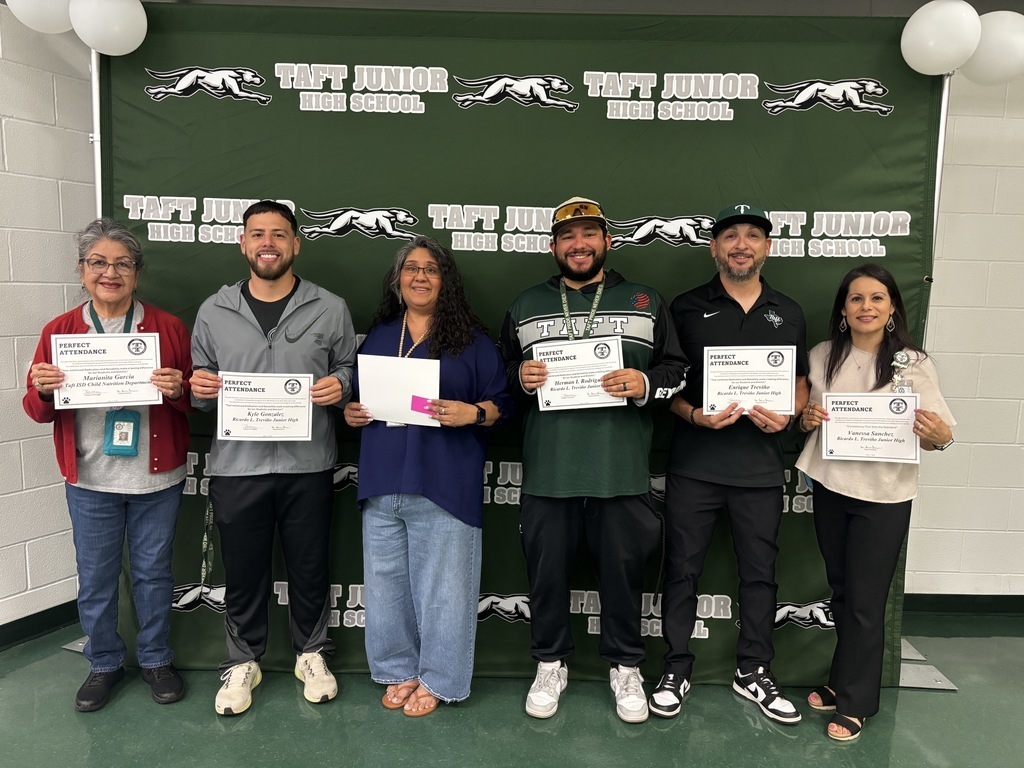 Trevino Jr High Perfect Attendance