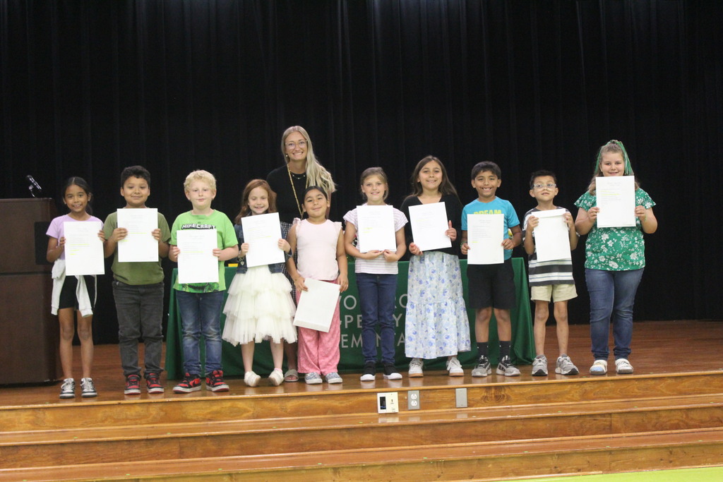 Petty 2nd Grade Awards