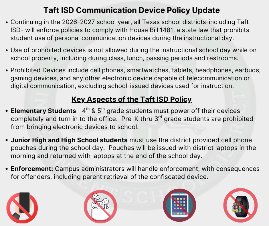 No Cell Phones at School