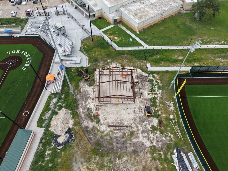 Concession Stand and Restrooms Frame 6-19-26