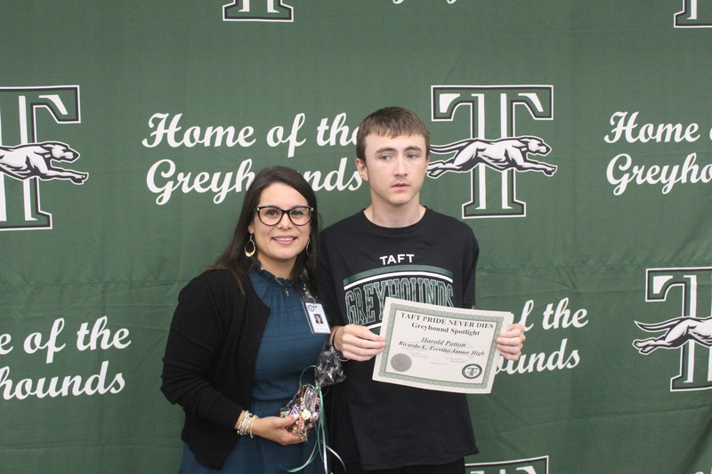 JH 8th Grade student
