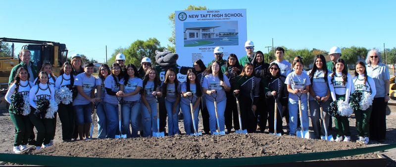 Groundbreaking HS Students