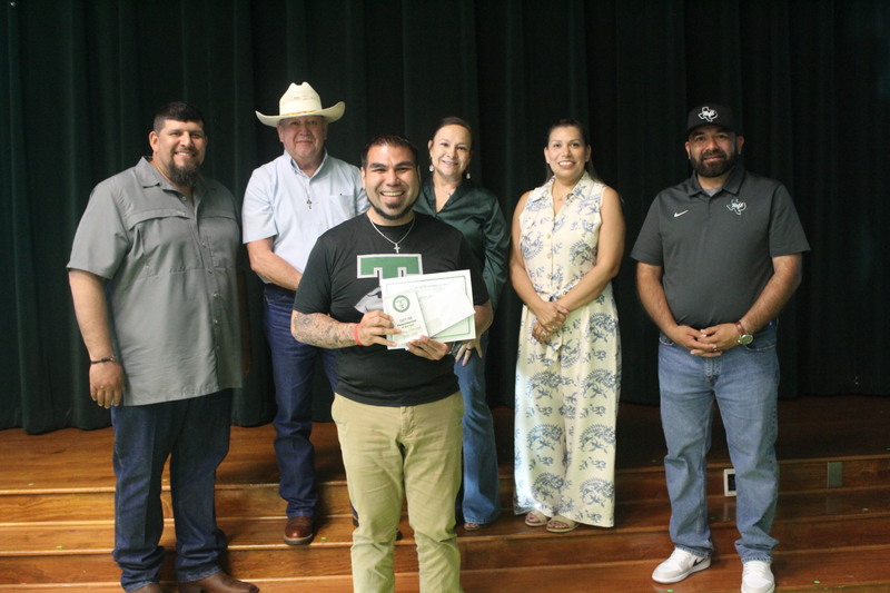 Anthony Hernandez--Para/Clerical Employee of the Year