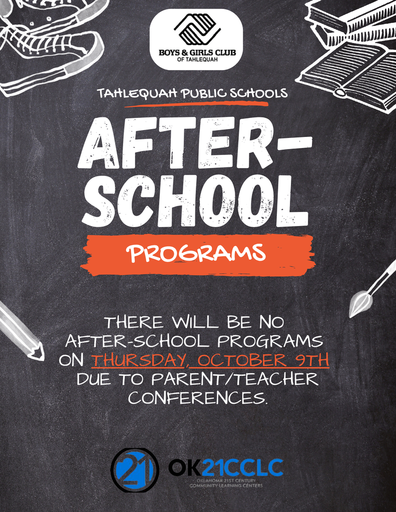 No After-School Flyer Oct 2025