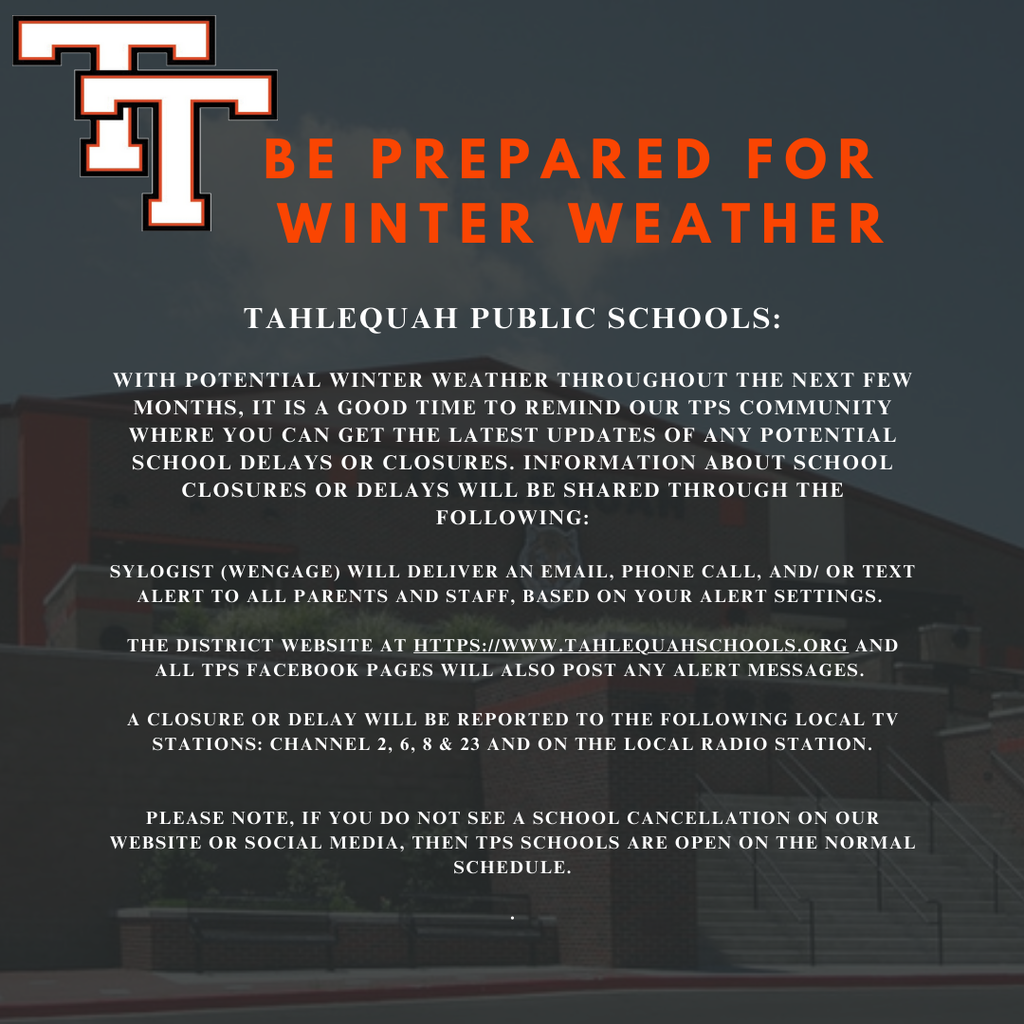 School Closing-Info 25-26