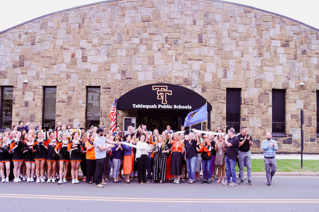 Ribbon cutting for the ESC