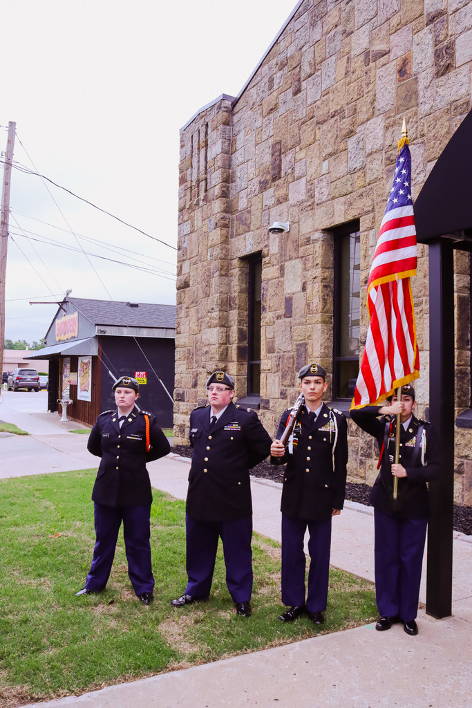 ROTC at the ESC Opening
