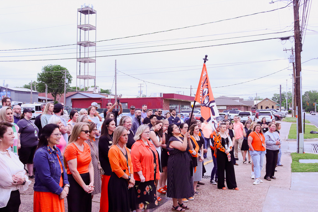 The crowd at the ESC opening
