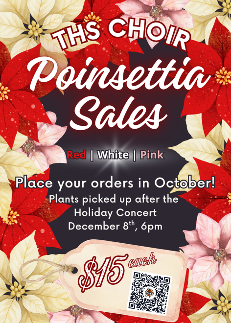 THS Choir Poinsettias