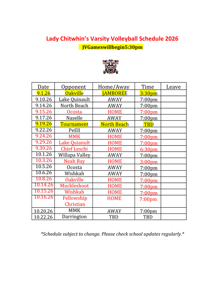 Varsity Volleyball