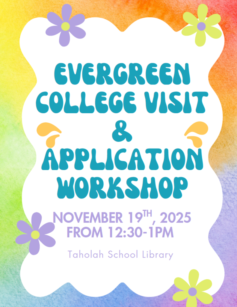 Evergreen College Visit & Application worksheet