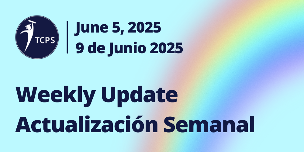 image to indicate this is the Weekly Update for June 5, 2025