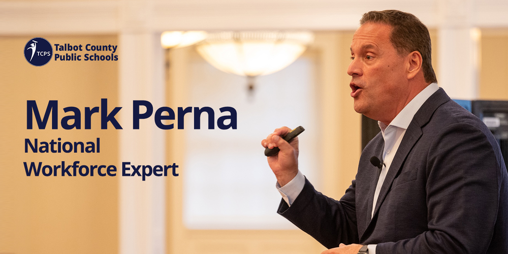 Candid photo of Mark Perna lecturing