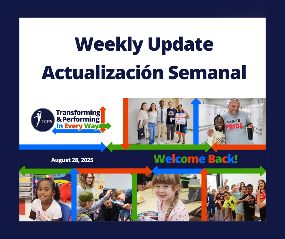 Our Weekly Update for August 28, 2025 featuring  a collage of students