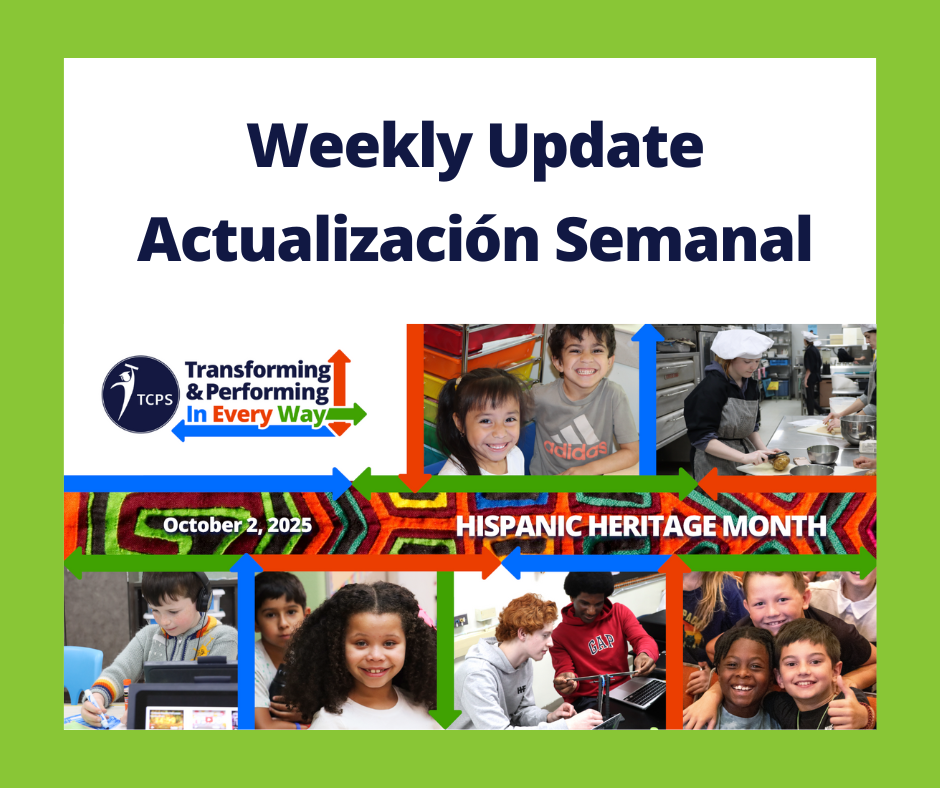 Superintendent's Update - October 2, 2025