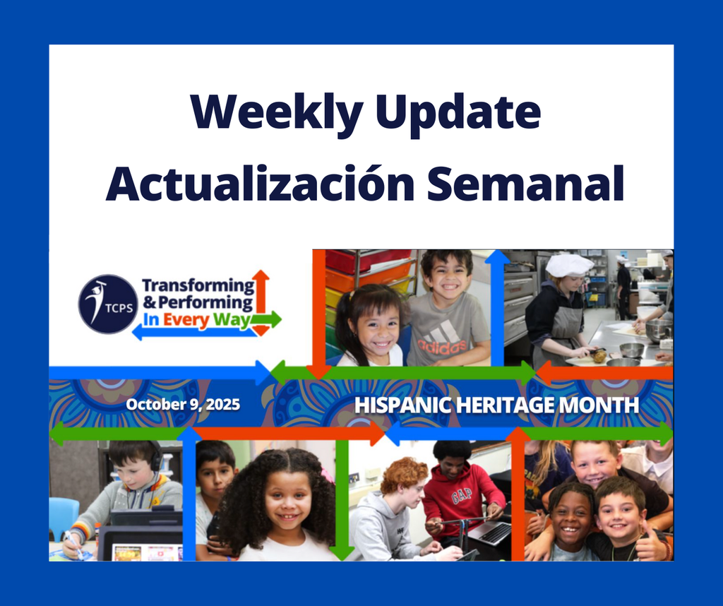 Superintendent's Update - October 9, 2025