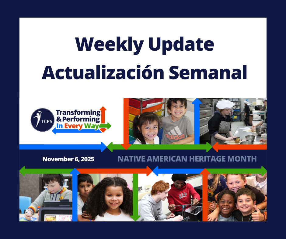 Superintendent's Update - November 6, 2025