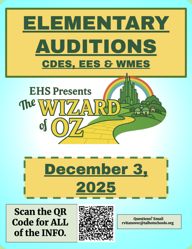 Elementary Wizard of Oz auditions - December 3