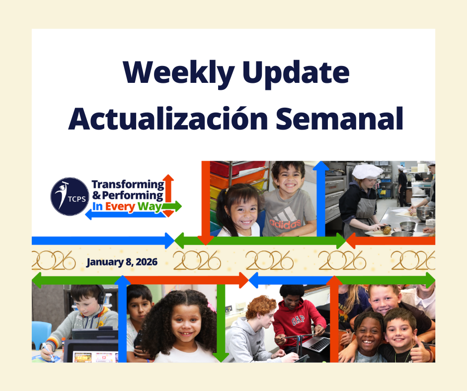 Superintendent's Update - January 8, 2026