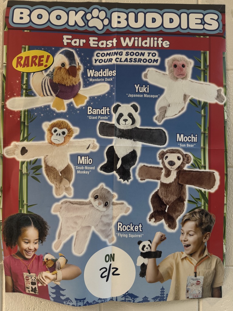 Book Buddies (Hugger) Fundraiser