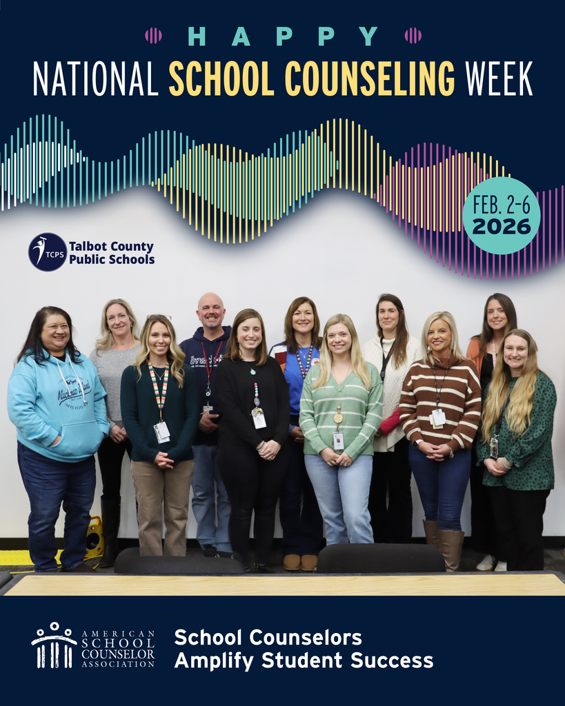 A group shot of our School Counselors  with ASCA Branding