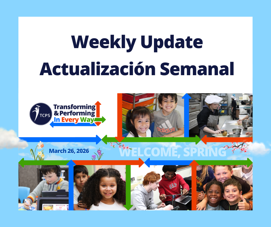 Superintendent's Update - March 26, 2026