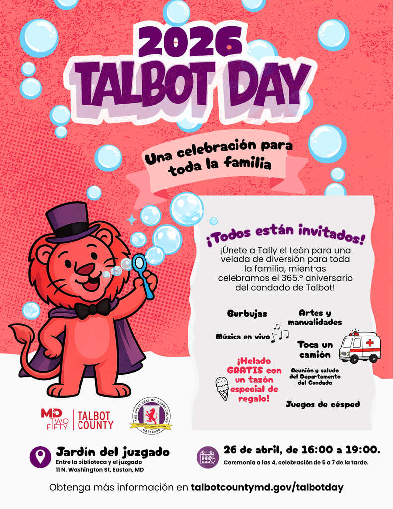 Talbot Day flier