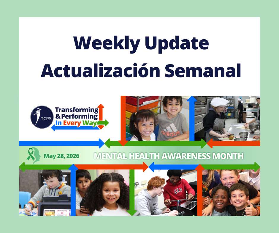 Superintendent's Update - May 28, 2026