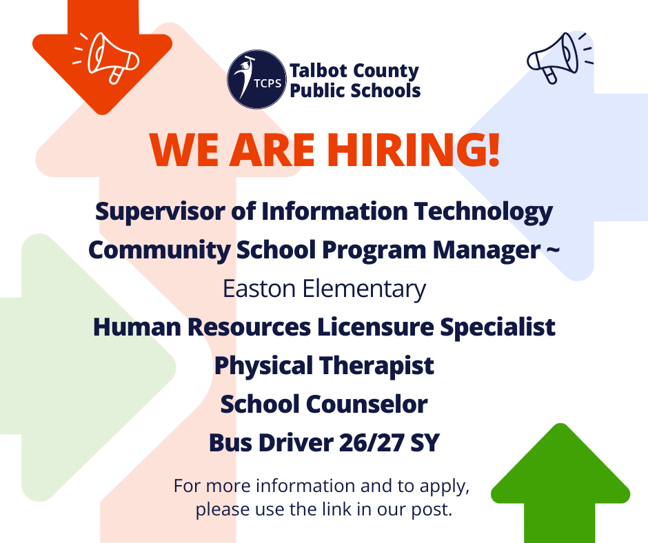 We are hiring! For more information and to apply, please use the link in our post.