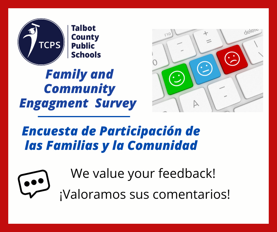TCPS Family and Community Engagement Survey - We value your feedback!