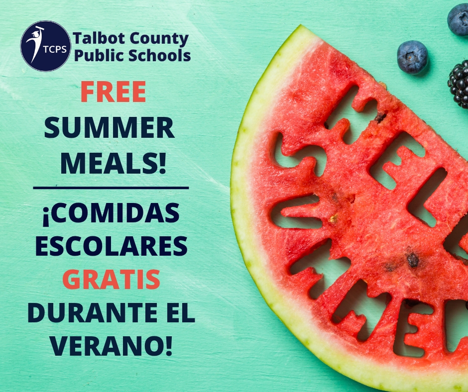 TCPS Free Summer Meals!