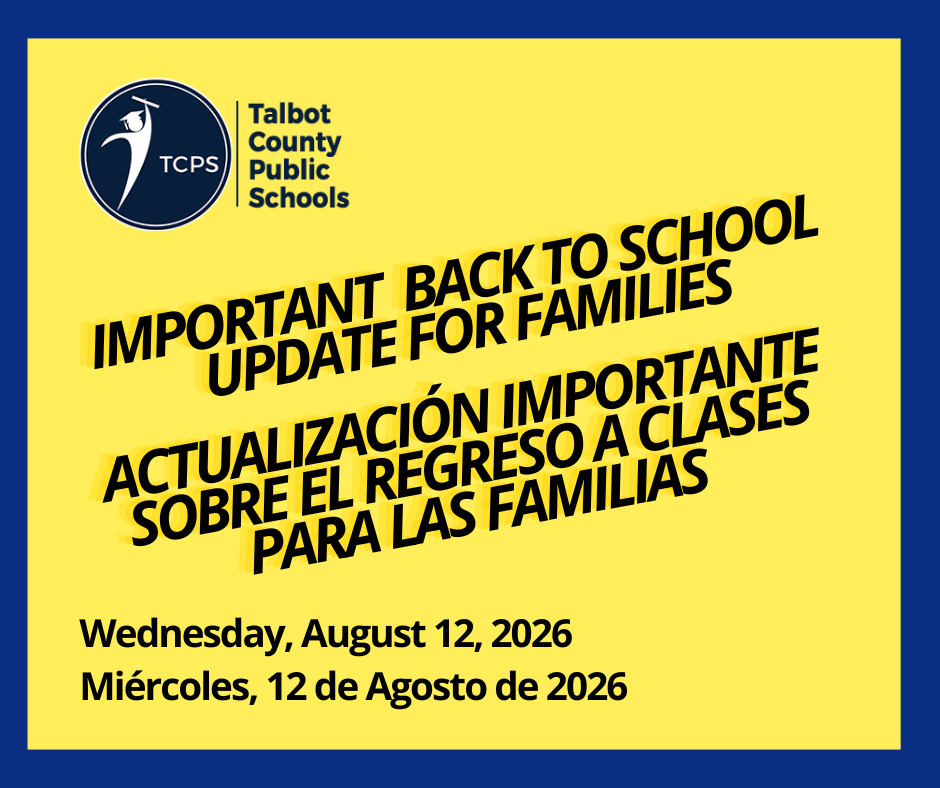 Important Back to School Update for Families