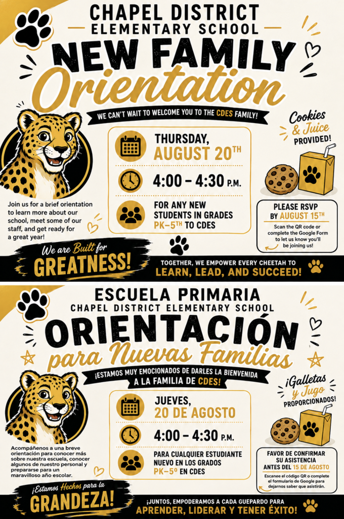 New Family Orientation