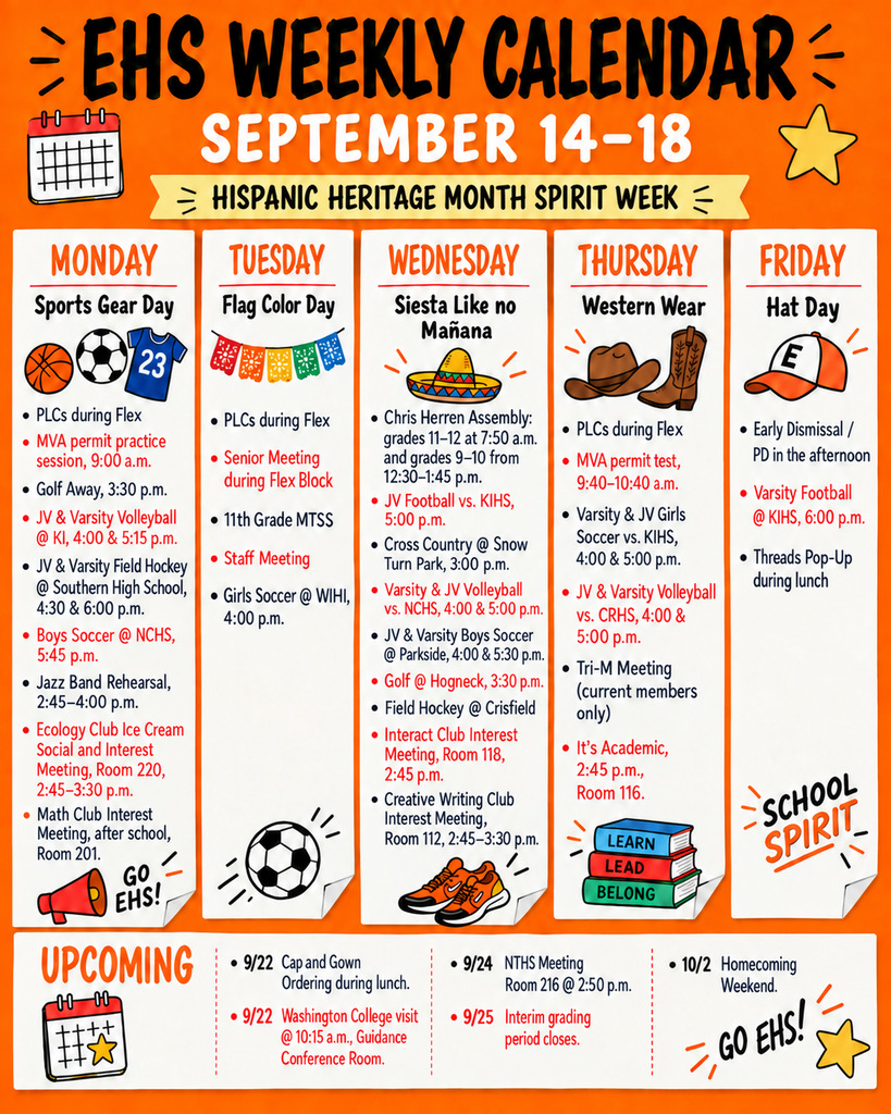 this week at EHS