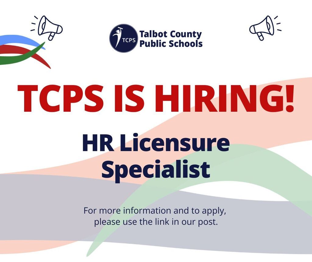 TCPS is Hiring HR Licensure Specialist