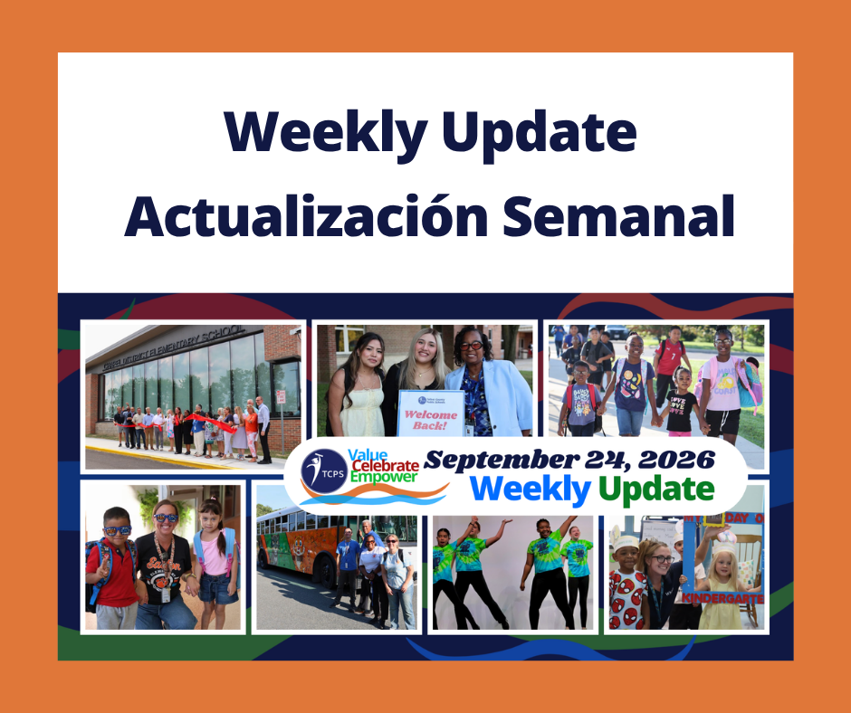 Weekly Update for September 24, 2026