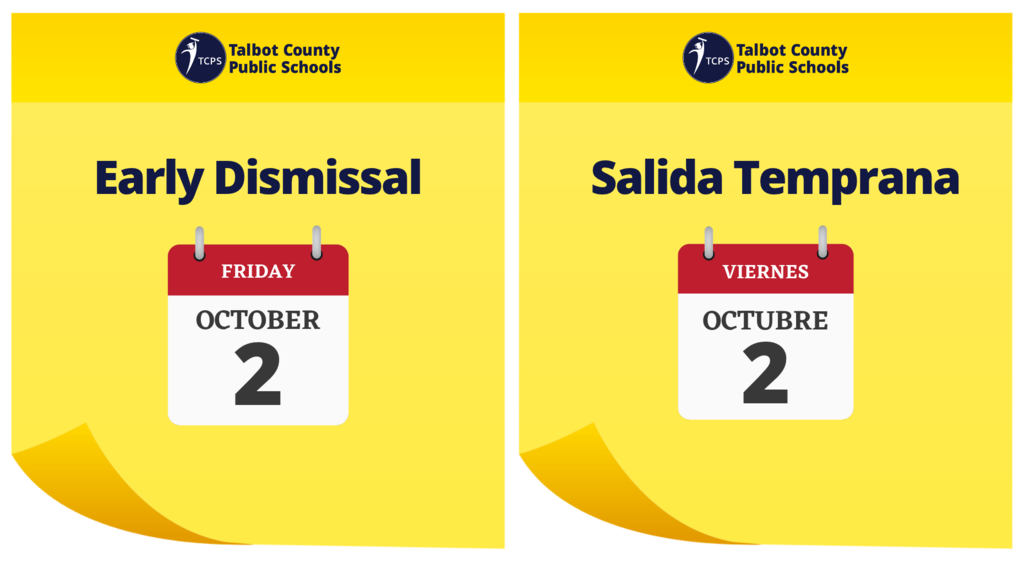 Early Dismissal Friday, October 2