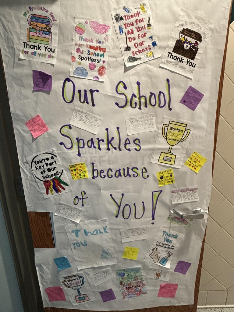 "Our School Sparkles because of you"