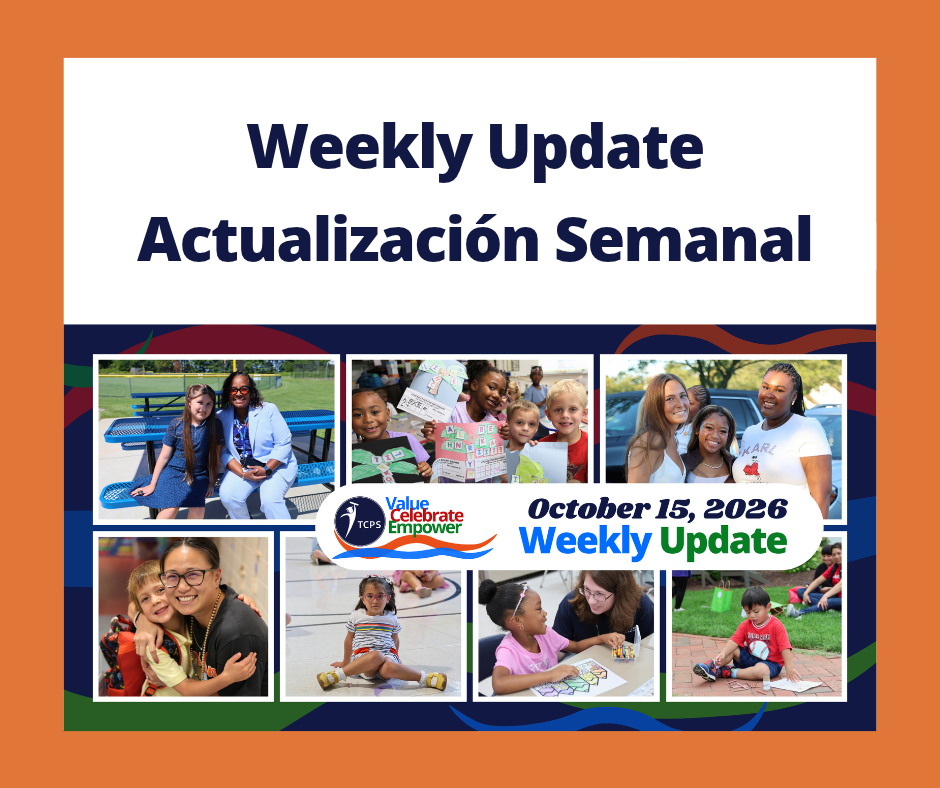 Superintendent's Weekly Update October 15, 2026