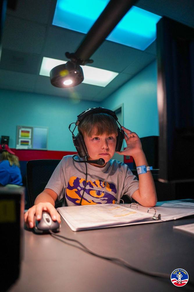 Luke R at Space Camp