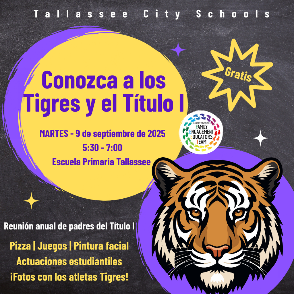 Spanish Version - Title I Meeting Invitation