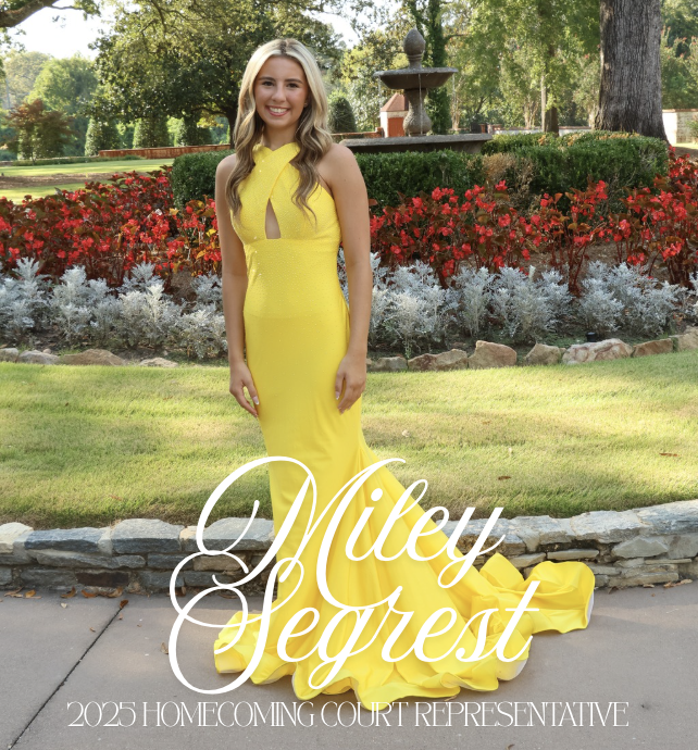 THS Homecoming Court Representative Miley Segrest.