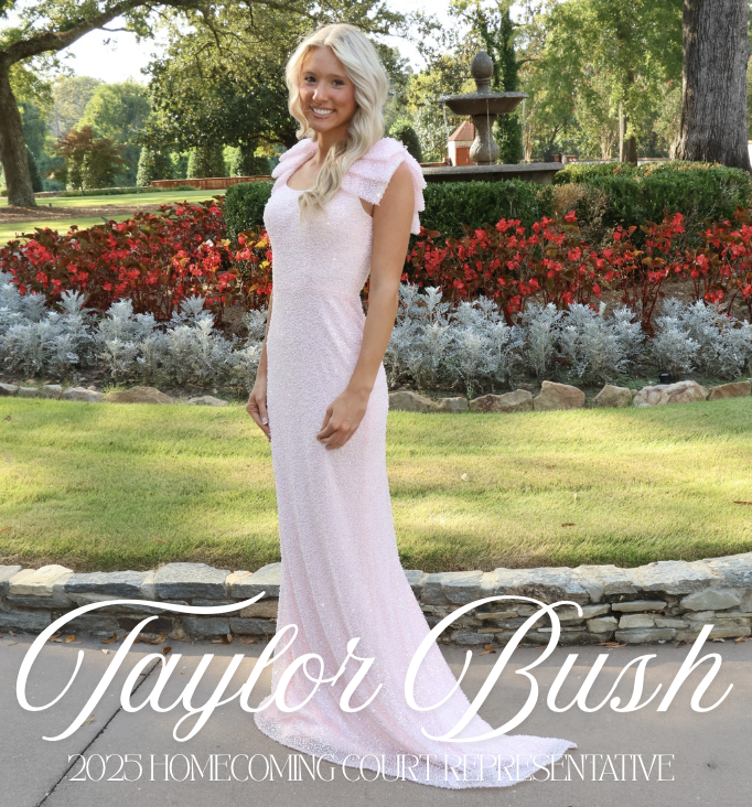 THS Homecoming Court Representative Taylor Bush.