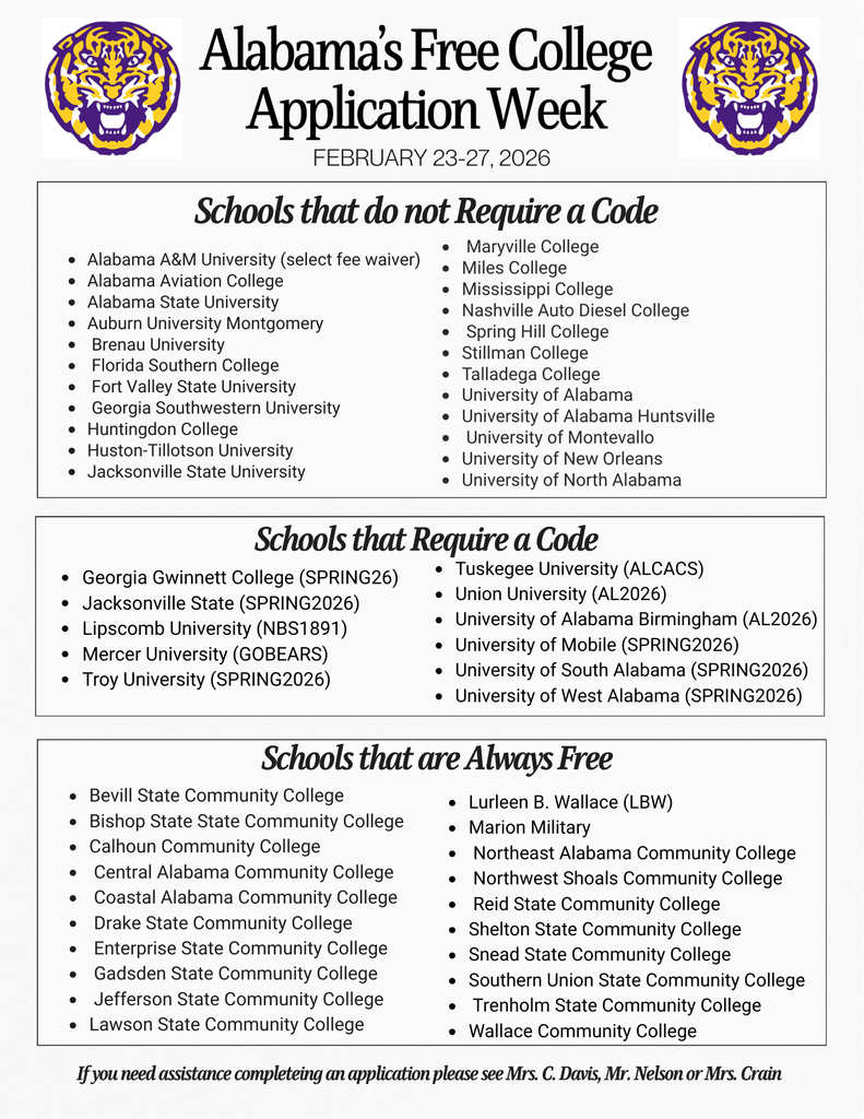 Free College App Week