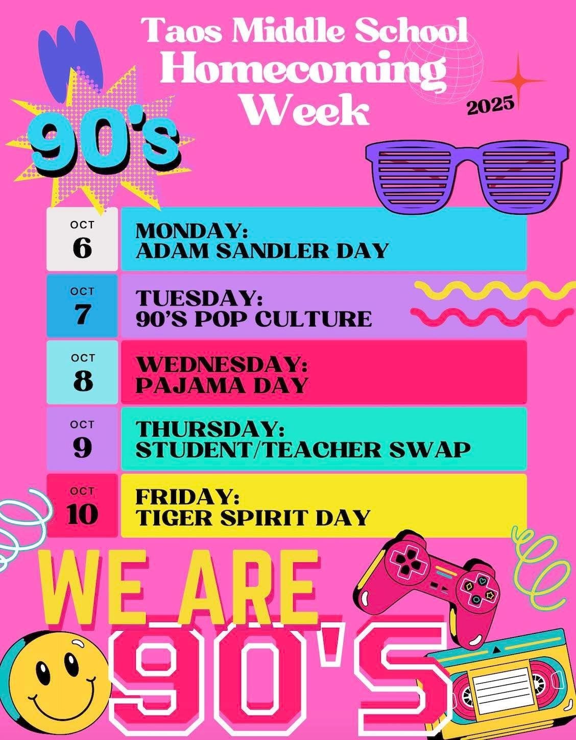 TMS Homecoming Week! | Taos Middle School TMS Homecoming Week! | Taos Middle School