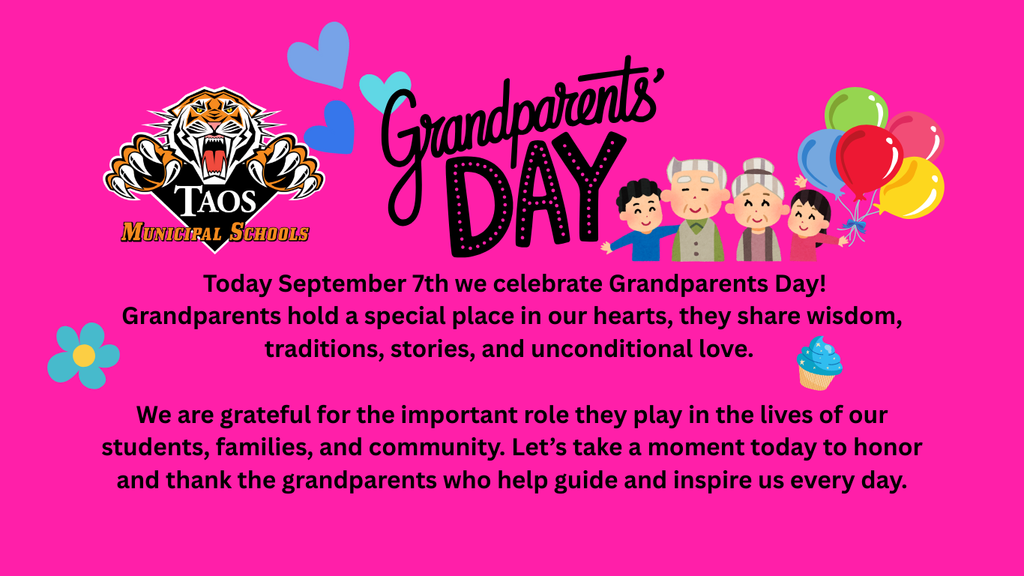Today we celebrate Grandparents Day!