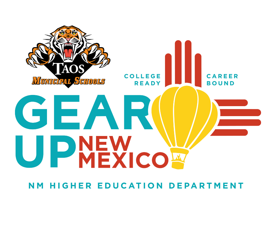 Students, parents and guardians: There will be a GEAR UP and Bridges Scholarship Writing Workshop for seniors on Wednesday, February 4, 2026 from 5 PM to 7 PM at the Taos High School library. Please bring you computers, if possible. We hope you can attend. Thank you.