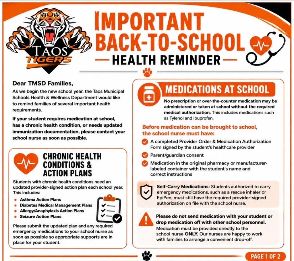 Important Health Reminder